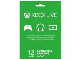 XBOX LIVE GOLD - ASSINATURA 12 MESES - Gift Cards