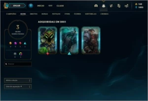 CONTA DIAMANTE 4 60% WINRATE BOA SMURF - League of Legends LOL