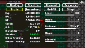 Acc Rucoy Online Lvl 303