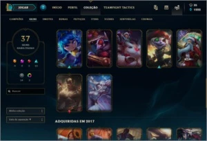 CONTA OURO 4 - League of Legends LOL