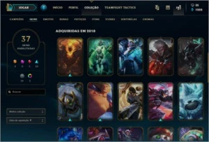 CONTA OURO 4 - League of Legends LOL