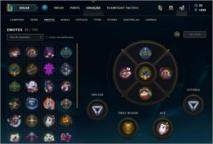 CONTA OURO 4 - League of Legends LOL