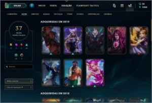 CONTA OURO 4 - League of Legends LOL