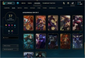 CONTA OURO 4 - League of Legends LOL