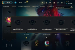 Conta de LOL - League of Legends