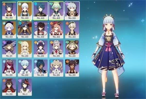 Ayaka - Cortadora de Neblina - AR 27 - Genshin Impact