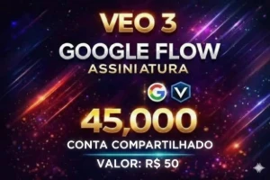 Google ultra 45 mil créditos/conta compartilhada