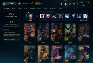 Mestre com 90 Champs e 25 Skins ( 53 PDL ) - League of Legends LOL