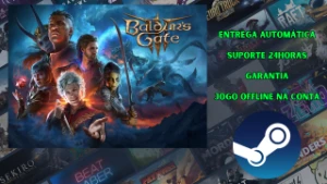 Conta Steam Baldurs Gate 3 Deluxe Edition + Entrega Imediata