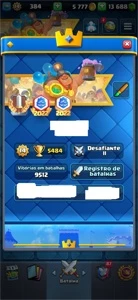 Clash Royale nv 14 / 14k gemas / Emblema CRL 2022