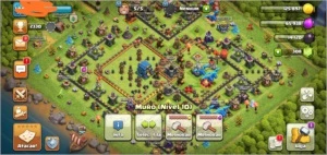 Conta cv12 rushada algumas tropas full. - Clash of Clans