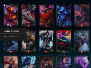 Ex Conta Diamante Nivel 737 Com Quase Todas Skins Do Jogo !! - League of Legends LOL