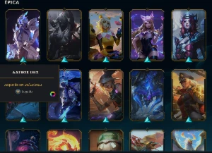 Ex Conta Diamante Nivel 737 Com Quase Todas Skins Do Jogo !! - League of Legends LOL