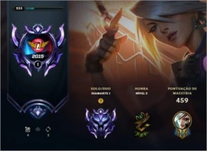 CONTA LOL DIAMANTE 1 300 CHAMPIONS 118 SKINS 20 M7 PAX SIVIR - League of Legends