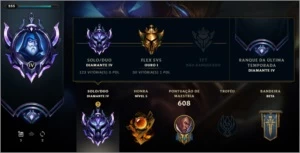 Conta Diamante 4 - 230+ Skins | Todos Campeões - League of Legends LOL