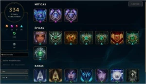 Conta Diamante 4 - 230+ Skins | Todos Campeões - League of Legends LOL