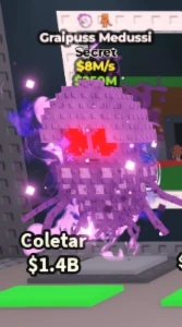 Brainrot Secret Aleatorio de 5M/s a 10M/s no Roube Brainrot - Roblox