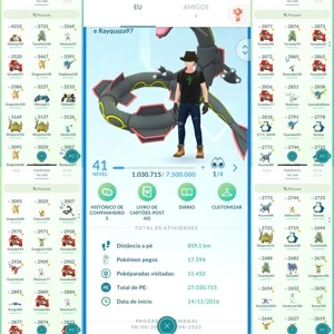 Conta Pokemon Go Nível 41 - Pokémon