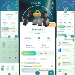 Conta Pokemon Go Nível 41 - Pokémon