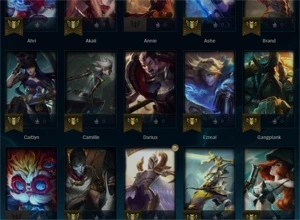 Conta sem ranque, level 30, com skins tops - League of Legends LOL