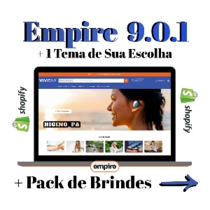 Tema Shopify Empire + Atualizações E Brindes