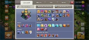 Conta Clash of Cland CV14, nao full, varios enfeites comemor - Clash of Clans