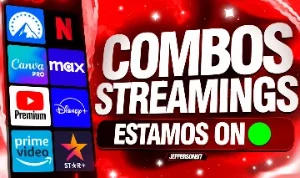 Combo De Assinaturas Netflix / Hbo / Disney+ / Play Plus - Assinaturas e Premium