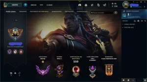 Conta Mestre lol + Conta valorant D1 - League of Legends