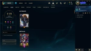 Conta Mestre lol + Conta valorant D1 - League of Legends
