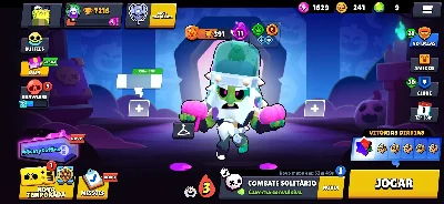 ​🏆 Conta Brawl Stars | 7.216 Troféus + Clash Arena 19