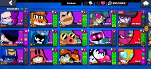 ​🏆 Conta Brawl Stars | 7.216 Troféus + Clash Arena 19