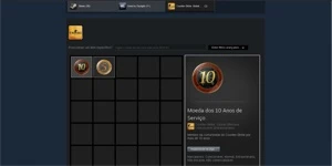 Conta CsGo com medalha de 5/10 anos com prime - Counter Strike