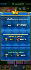 Conta de Brawl Stars ( 63k de Troféus)