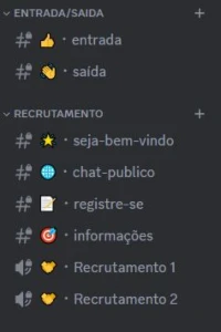 Modelo De Servidor Do Discord Para Guild Do Albion - Others