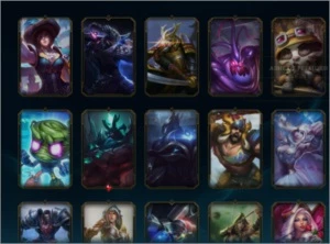 Conta ex ouro pra fazer md10 - (Contem Ez Pulsefire) - League of Legends LOL