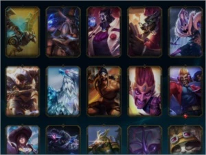Conta ex ouro pra fazer md10 - (Contem Ez Pulsefire) - League of Legends LOL