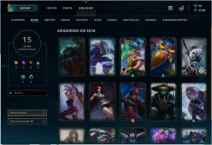 CONTA LOL- SMURF - League of Legends