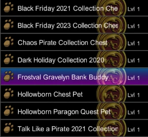 150 Badge - Member Ativo - Forges - Hardfarm - 6 Chest  - Adventure Quest World AQW