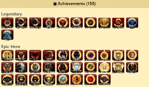 150 Badge - Member Ativo - Forges - Hardfarm - 6 Chest  - Adventure Quest World AQW