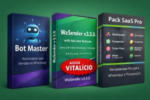 Pack SaaS Pro – Ferramentas Profissionais - Softwares e Licenças