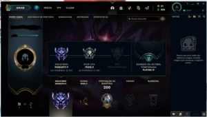 Conta Diamond, Com 102 campeões e 71 skins - League of Legends LOL