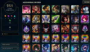 Conta do LOL com MUITAS skins - PREÇO NEGOCIAVEL - League of Legends