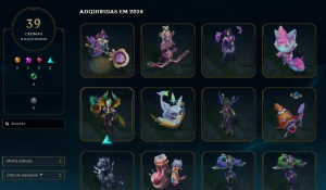 Conta do LOL com MUITAS skins - PREÇO NEGOCIAVEL - League of Legends