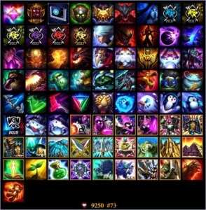 CONTA DE LOL PLAT 2 SEGUE IMAGENS - League of Legends
