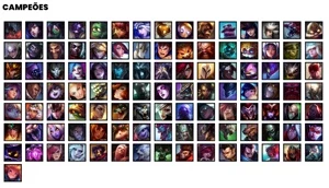 Conta ouro 4 com 106 Champs e 57 Skins - League of Legends LOL