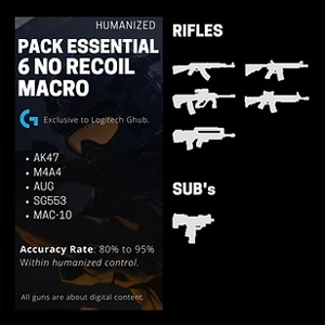 NO RECOIL CSGO LOGITECH + BRINDE - Counter Strike