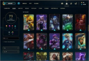 Conta Platina 2 com honra 4 - League of Legends LOL