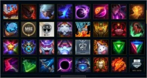 Platina V - 97 skins - todos os campeões - 31k de Ip - League of Legends LOL
