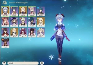 Ganyu, Albedo, Oração perdida aos ventos Ar40 - Genshin Impact