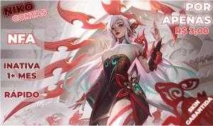 League Of Legends - Conta Inativa - Escolha De Skin -Sem Ban LOL